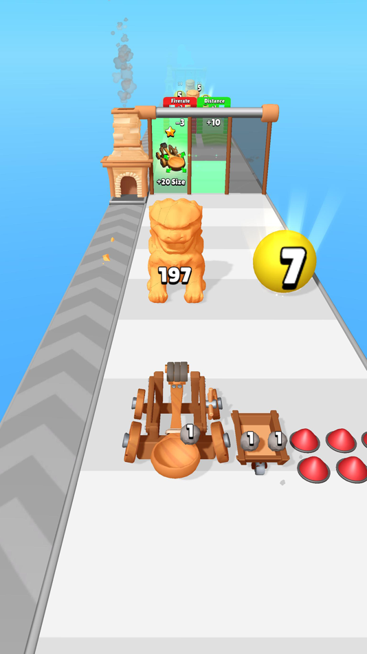 #5. Catapult Run 3D (iOS) 由: Ece Seyrek Hadogan