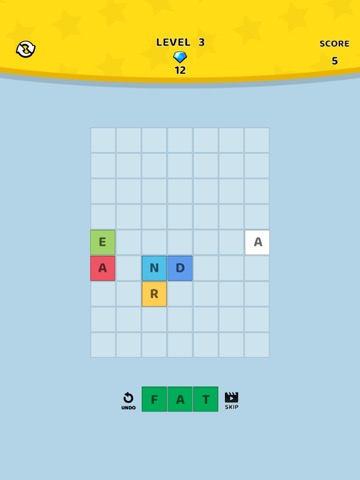 3 Letter 1 Word Match 3 Tilesのおすすめ画像6