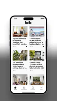 belle magazine australia iphone screenshot 2
