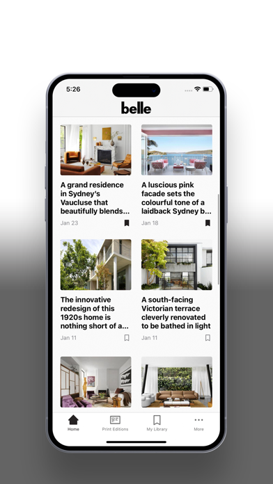 Screenshot #2 pour Belle Magazine Australia