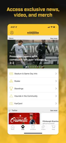 Game screenshot Pittsburgh Riverhounds SC hack