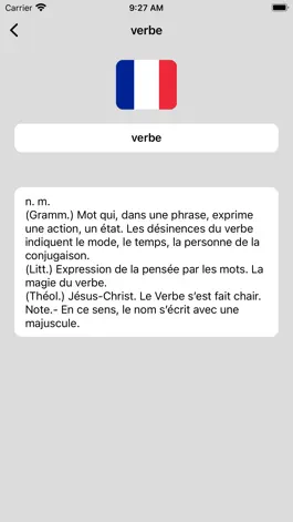 Game screenshot French - Dictionary apk