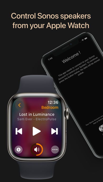 Lyd - Watch Remote for Sonos Screenshot