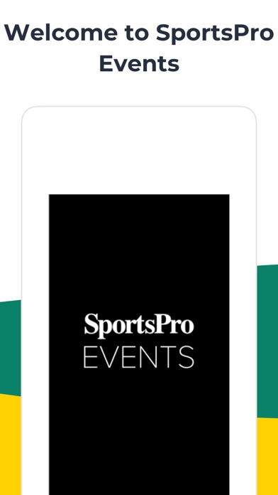 SportsPro Events Screenshot