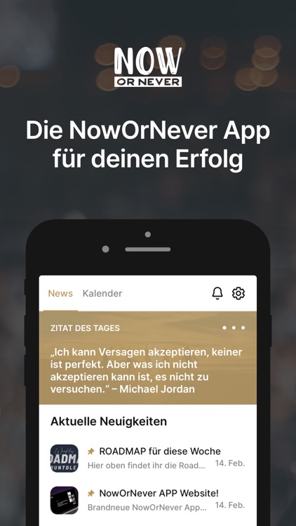 NowOrNever-App