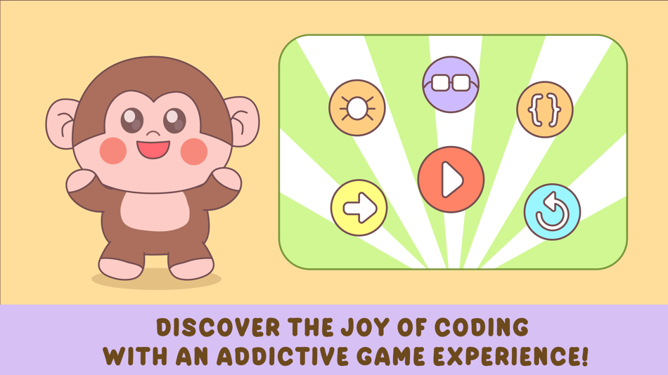 #2. Code Monkey Junior Coding Game (iOS) โดย: PLAY AND LEARN EDUCATIONAL GAMES FOR KIDS