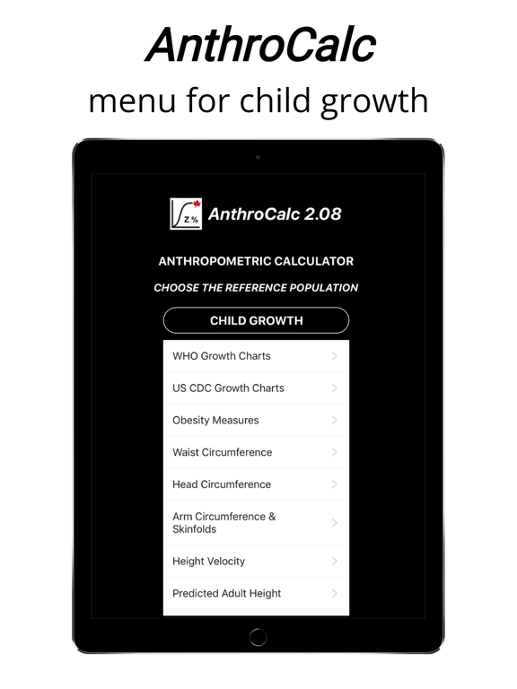 Screenshot #5 pour AnthroCalc