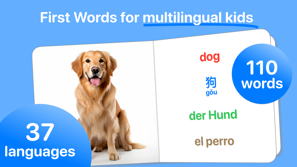#1. First Words Multilingual (iOS) 由: Armin Schoepf
