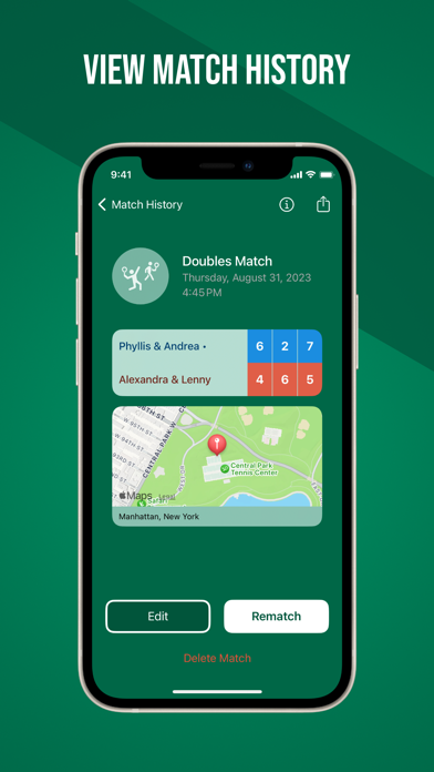 Tennis Scorecard Appのおすすめ画像4