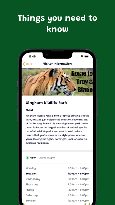 Wingham Wildlife Park Screenshot