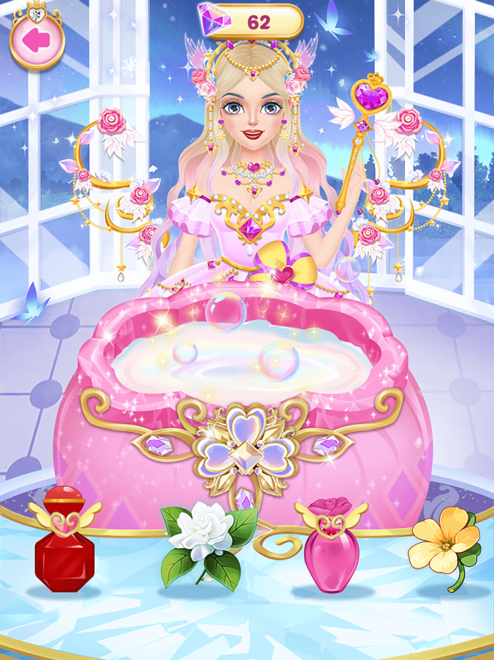 Princess unicorn dress up game