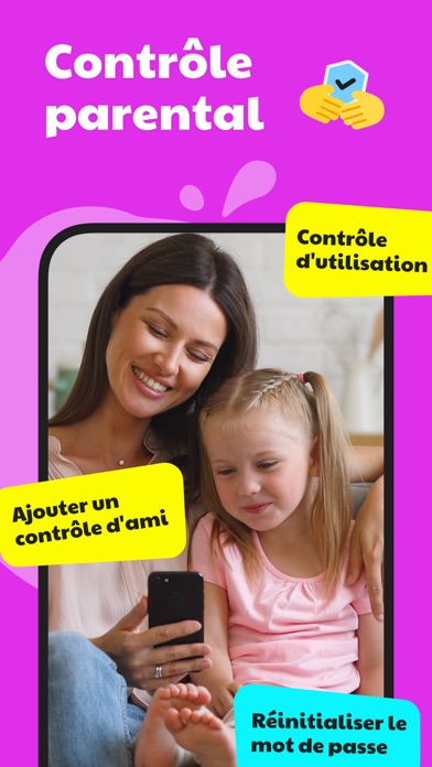 Screenshot #1 pour JusTalk Messenger Kids