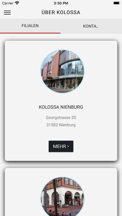 Modehaus Kolossa Screenshot