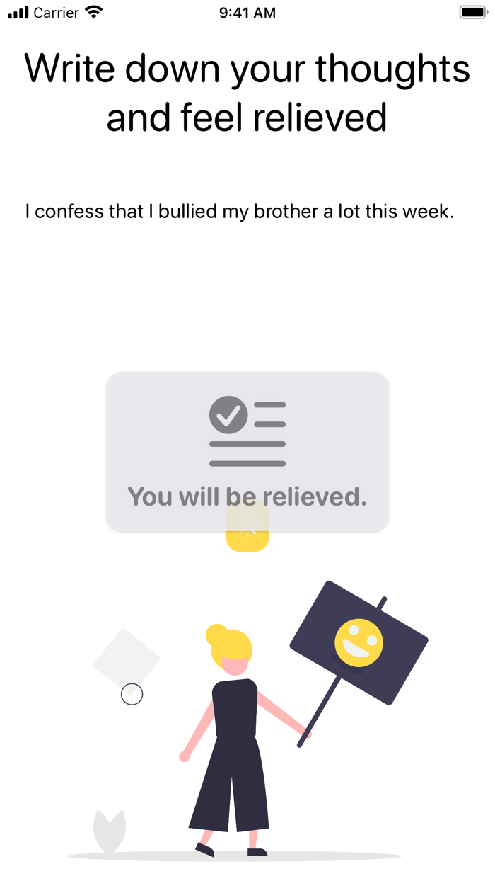 ConfessBox - Free up your mind