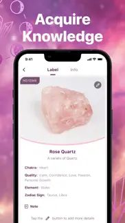 healing pal:crystal identifier iphone screenshot 4