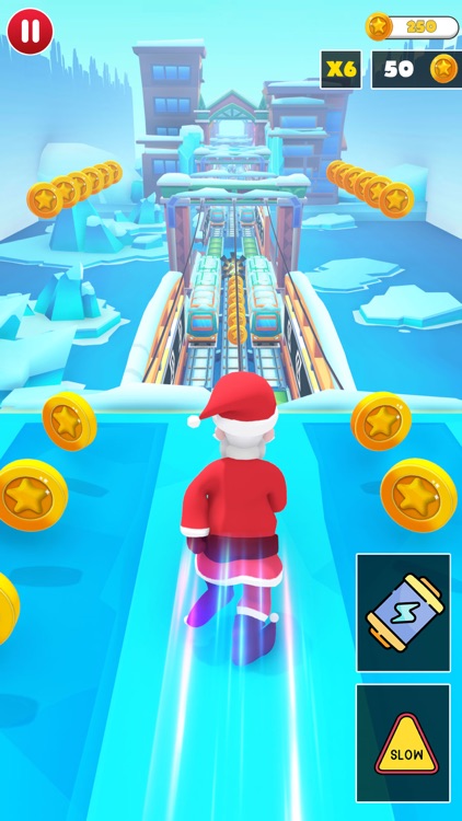 Santa Run: Christmas Runner 3d