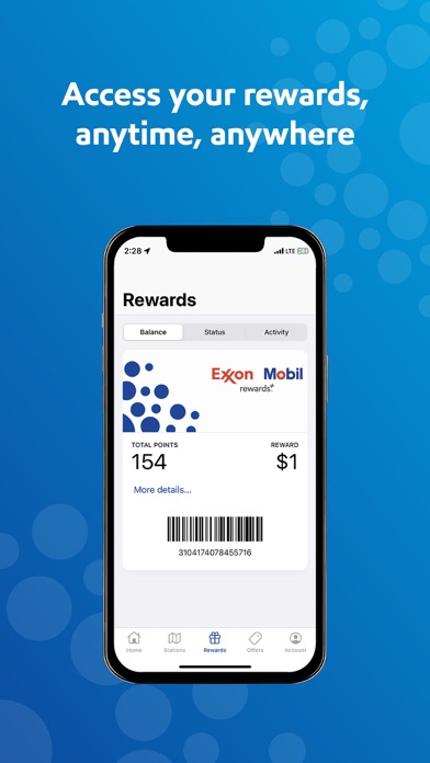 Exxon Mobil Rewards+ Screenshot