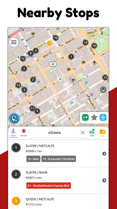 Ottawa Transit RT Screenshot
