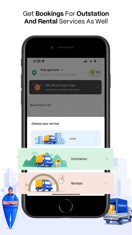 Porter - Truck & Bike Delivery screenshot-5