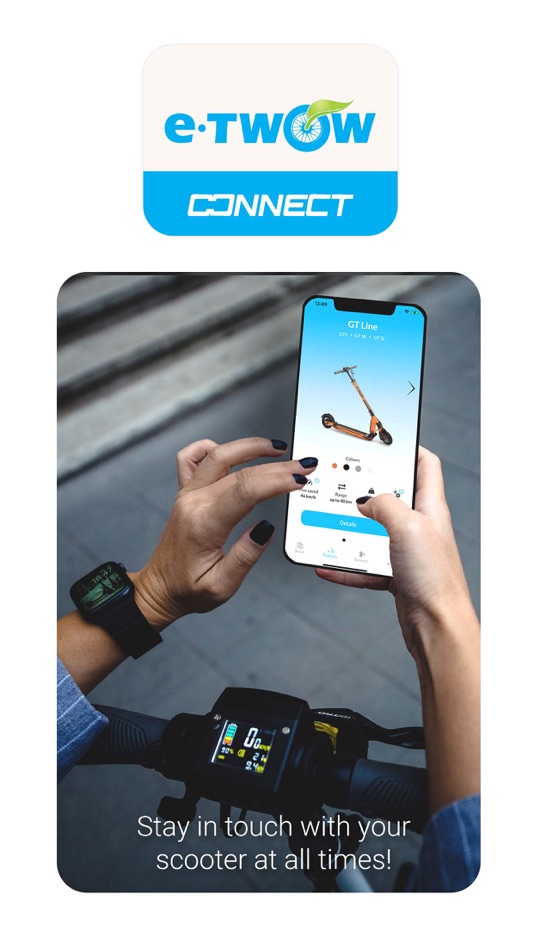 #1. E-TWOW Connect (iOS) 由: Zhejiang E-TWOW Electric Vehicle Co.Ltd.