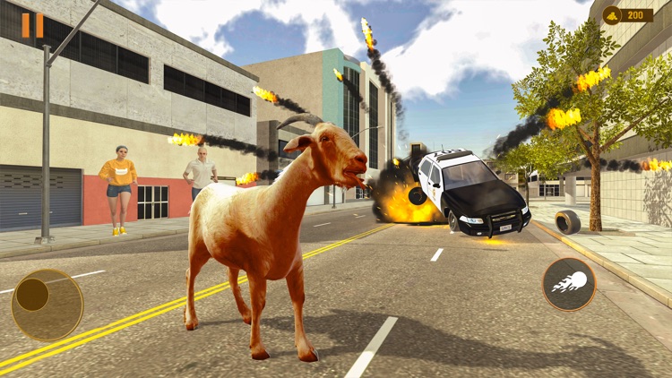 Goat Rampage: Wild Simulator screenshot-3