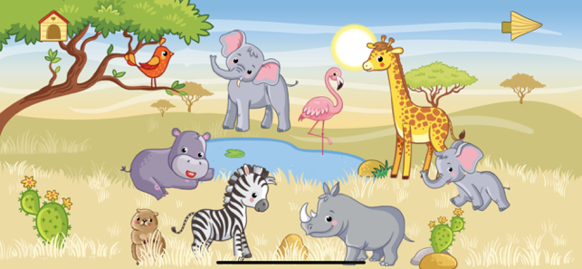 ‎Baby animal games: fun puzzle Screenshot