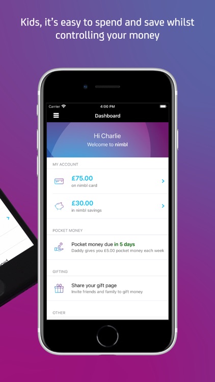 nimbl: Pocket Money App & Card