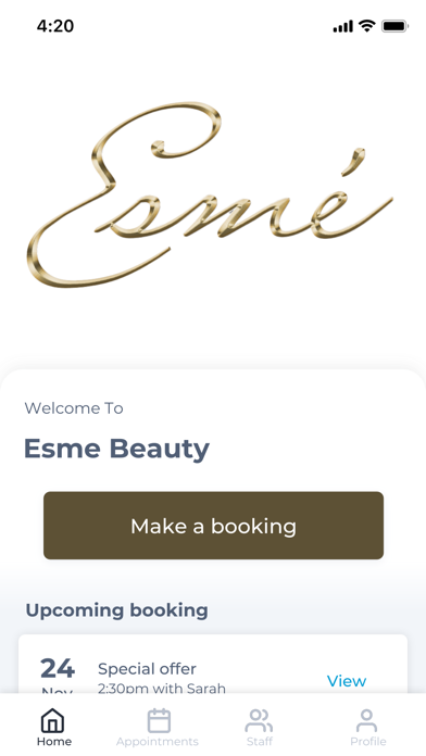 Esme Beauty Screenshot