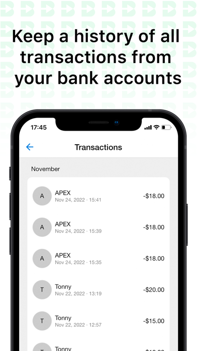 BillMyBank Screenshot