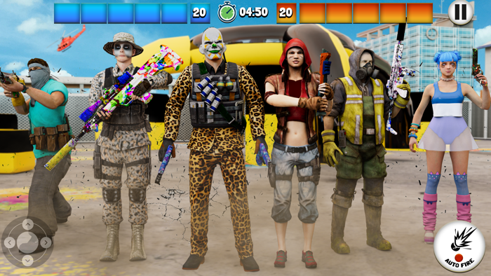Paintball Shooting Battle 3D