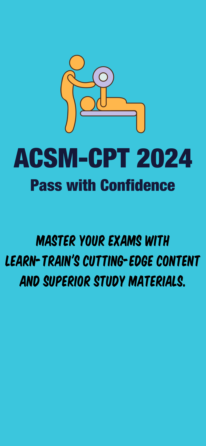 ACSM-CPT Prep 2024