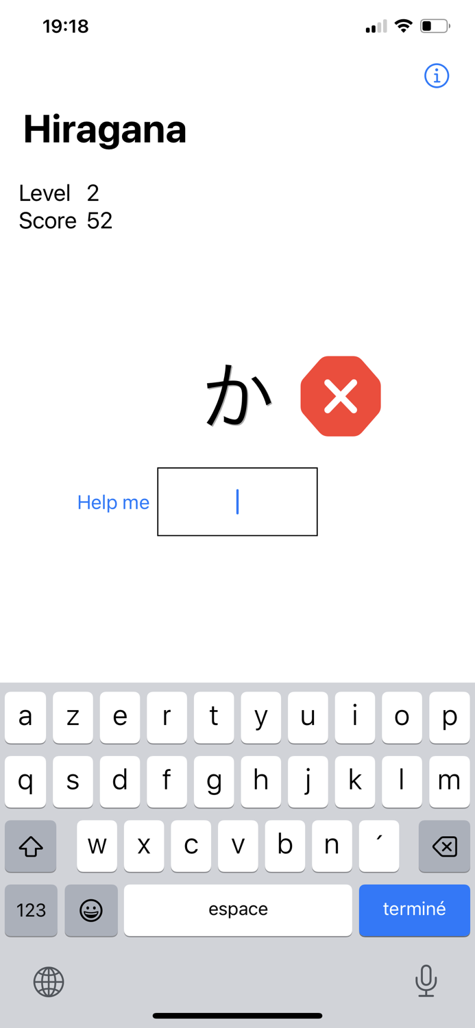 Hiragana  learn and memorize