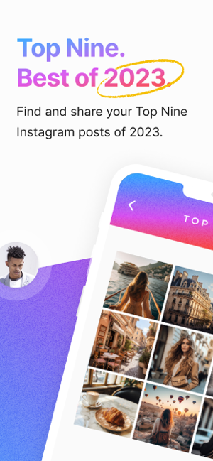 ‎Top Nine for Instagram 2023 Screenshot