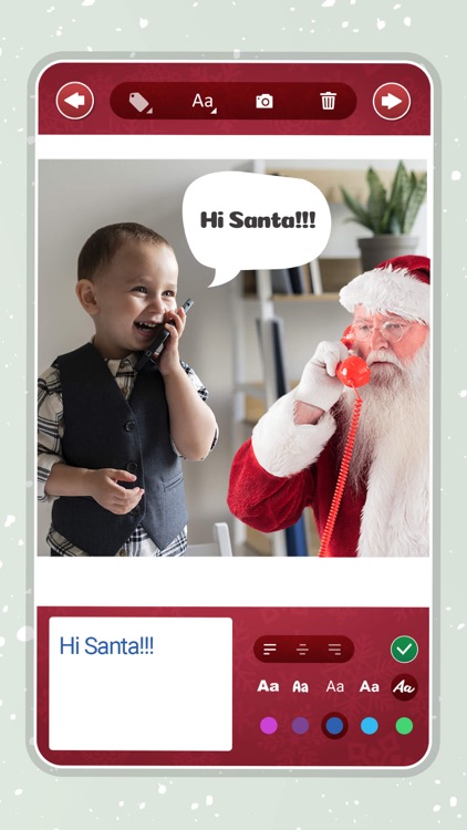 Selfie with Santa Claus fake screenshot-3