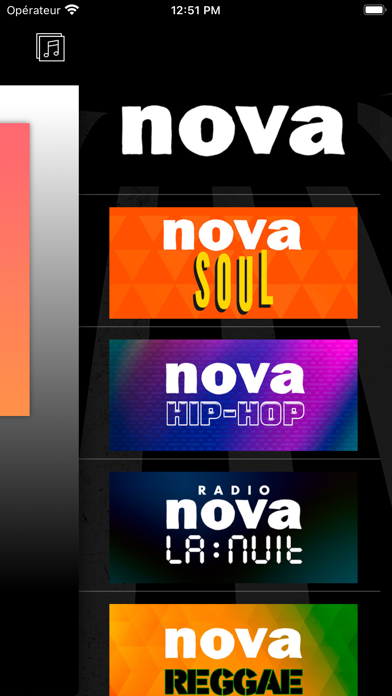 Radio Nova Screenshot