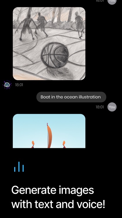 Talk To AI - generate images