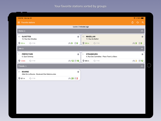App screenshot