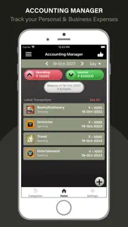 accounting manager iphone screenshot 1