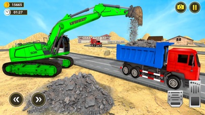 Heavy Excavator Dump Truck 3D Screenshot