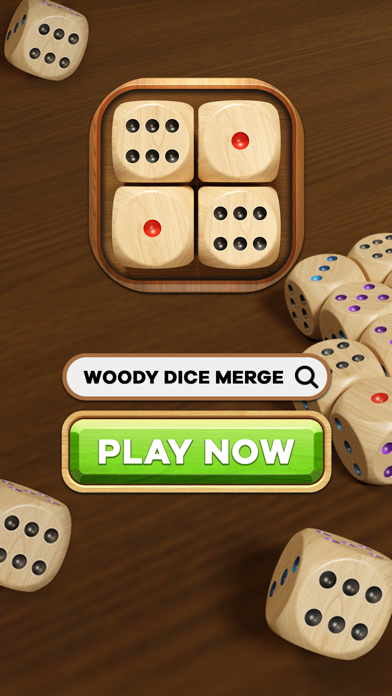 Woody Dice Merge Puzzle Screenshot