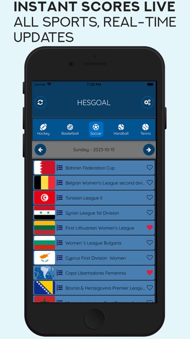 Hesgoal Screenshot