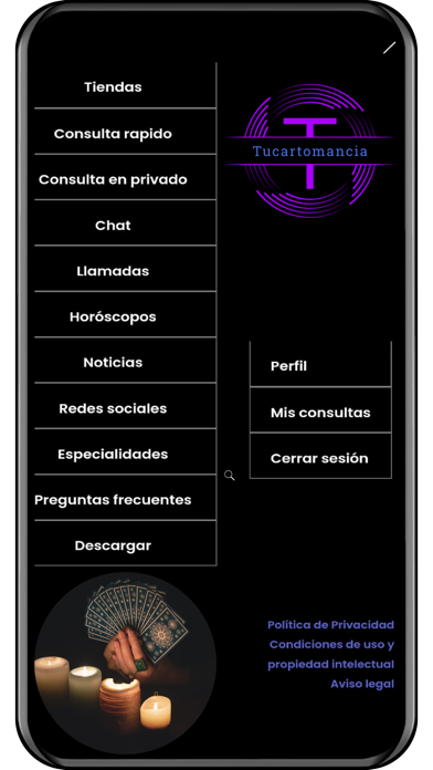 Tarot-Tucartomancia y Videntes Screenshot