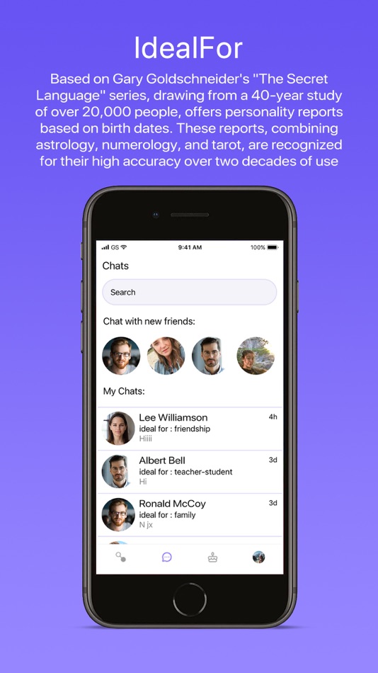#3. IdealFor (iOS) 由: Secret Language Network, LLC