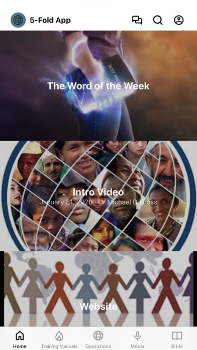 5-Fold Global Ministries Screenshot
