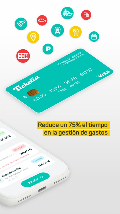 Tickelia - Notas de gastos