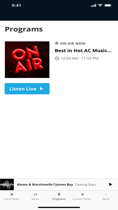 SAM 103.9 WWEL FM Screenshot