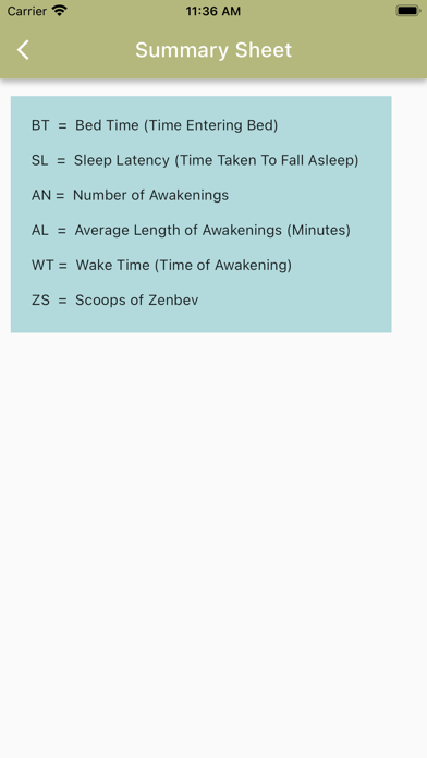 Zenbev Sleep Calculator Doctor Screenshot