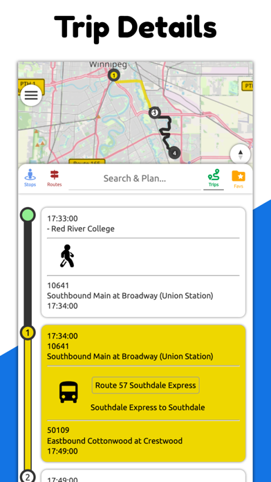 Winnipeg Transit RT Screenshot