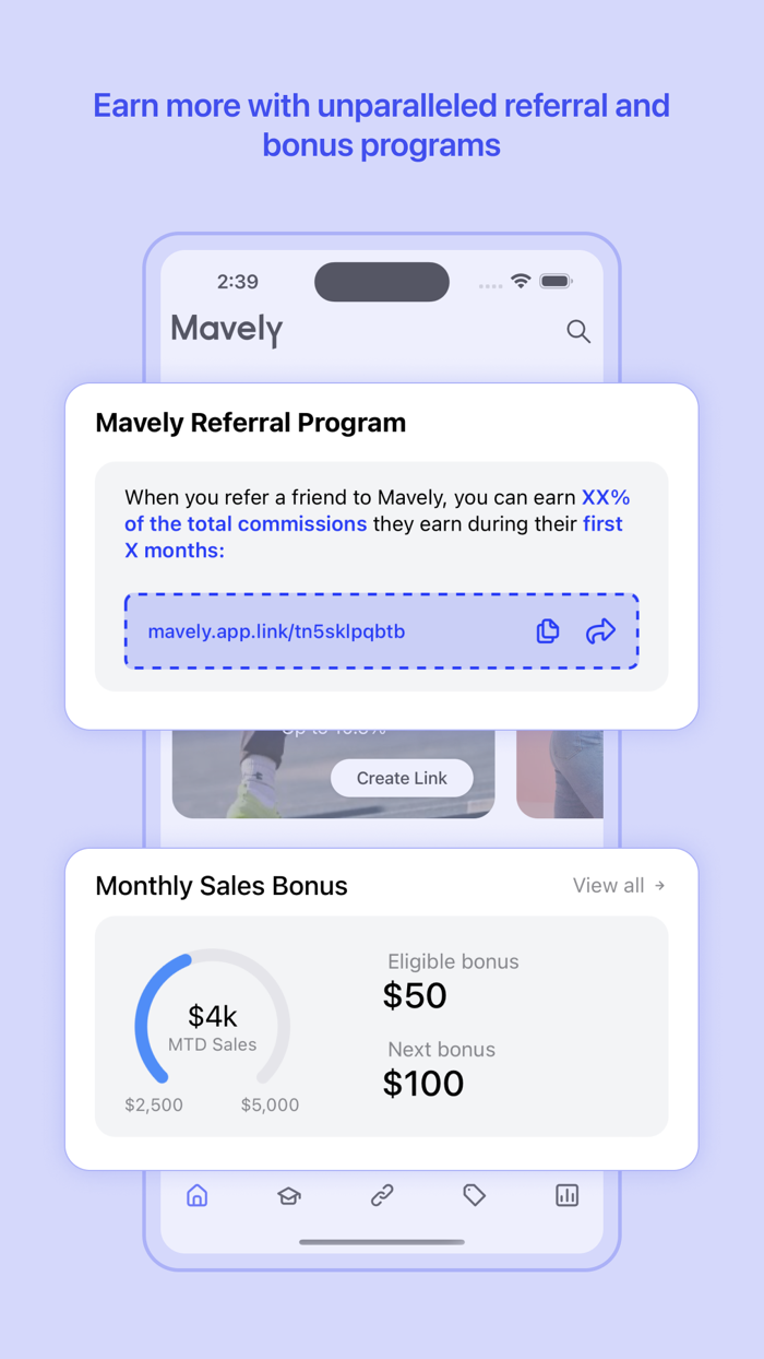 Mavely - Influencer Rewards