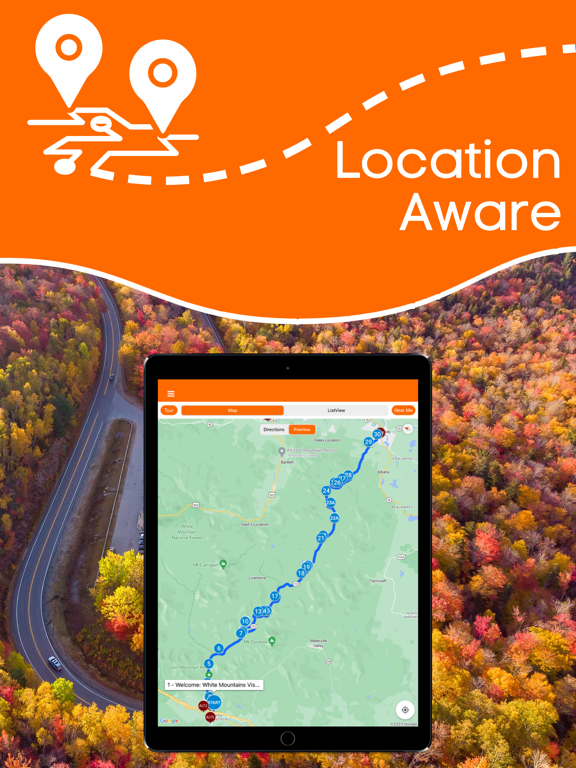 Screenshot #5 pour Kancamagus Byway: GPS Guide